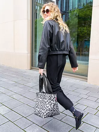 REISENTHEL | Shopper Leo Nero Medium | 